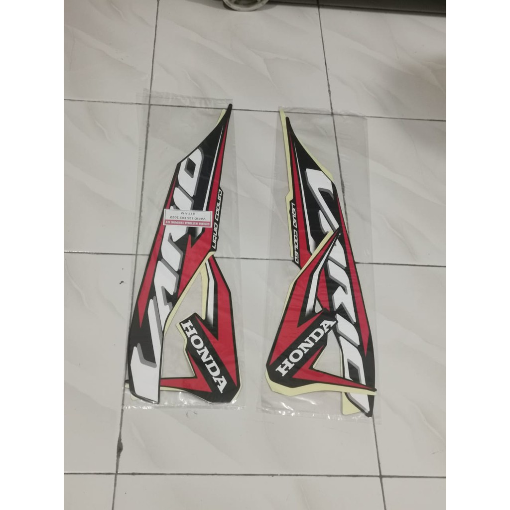 Stiker Bodi Lis Body Striping Vario 125 2020 Cbs Merah