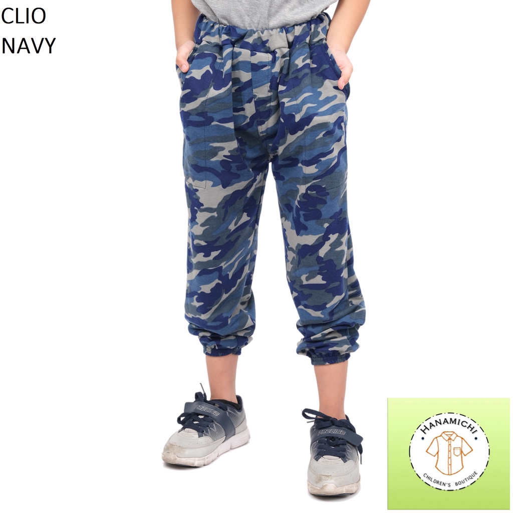 Hanamichi CLIO Celana Jogger / Joger Anak Motif Camo