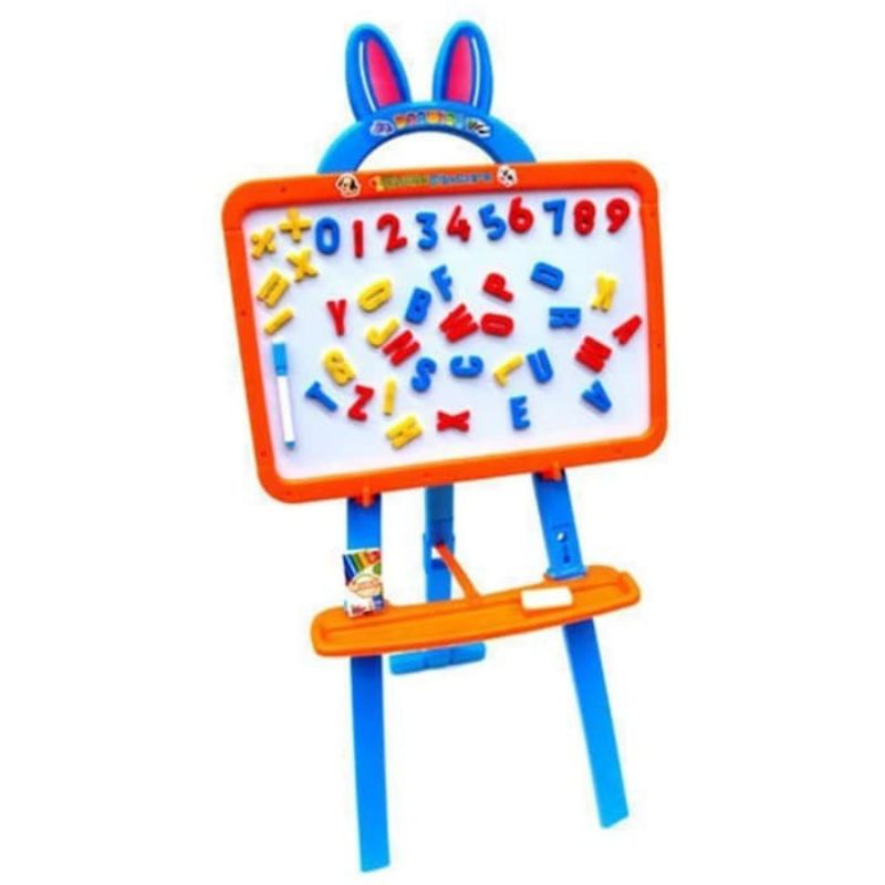 3655 Mainan Anak Learning Easel Papan Tulis 3 in 1 Smart Board