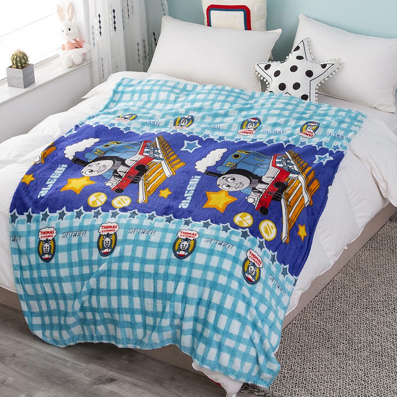 COD - HK - Selimut Karakter Bulu Halus Jumbo 150x200cm - Selimut Jumbo Doraemon Import-Thomas