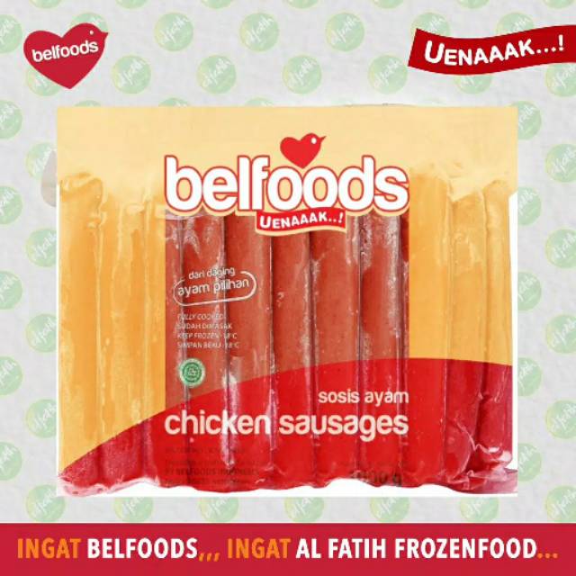 

Belfoods SOSIS AYAM 1000GR