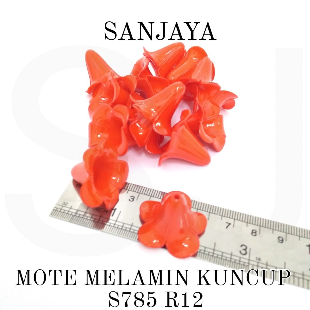 MOTE MELAMIN / MANIK CORONG / MANIK MELAMIN CORONG BUNGA / MOTE MELAMIN KUNCUP S785