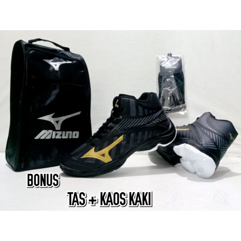 sepatu voli Mizuno wlz 4 mid / sepatu olahraga mizuno z4