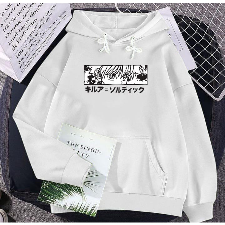 Sweater hoodie pria wanita HUNTER X HUNTER distro pria bahan fleece