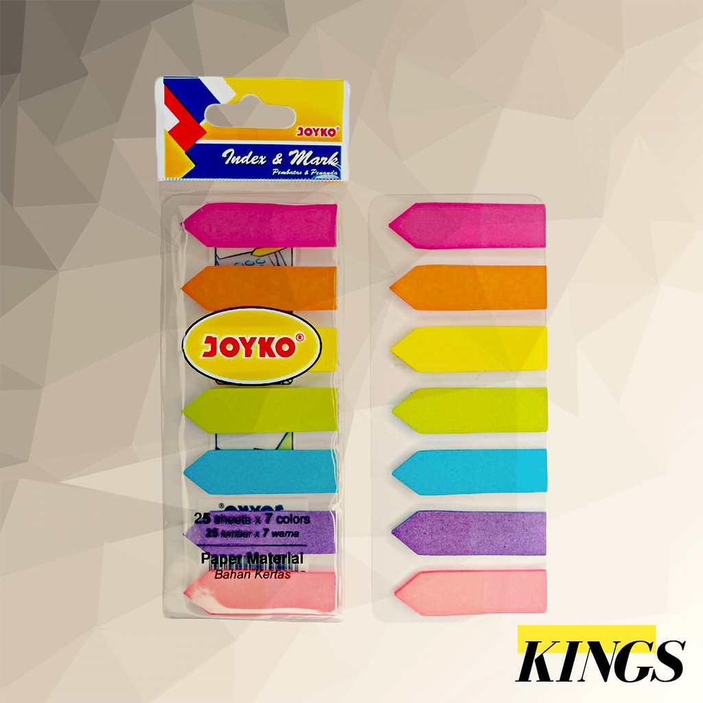 

Joyko Index & Mark Paper / Pembatas / Penanda Kertas IM-33