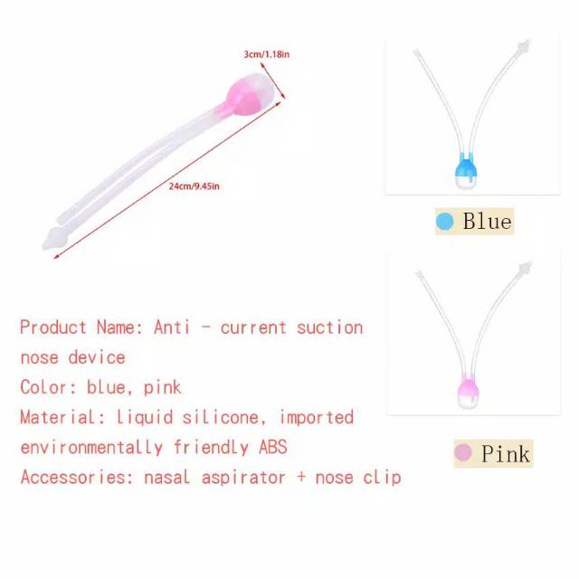 Baby nasal aspirator SELANG - selang alat sedot ingus bayi selang