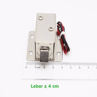  Pengunci pintu  otomatis selenoid door lock Kunci pintu  