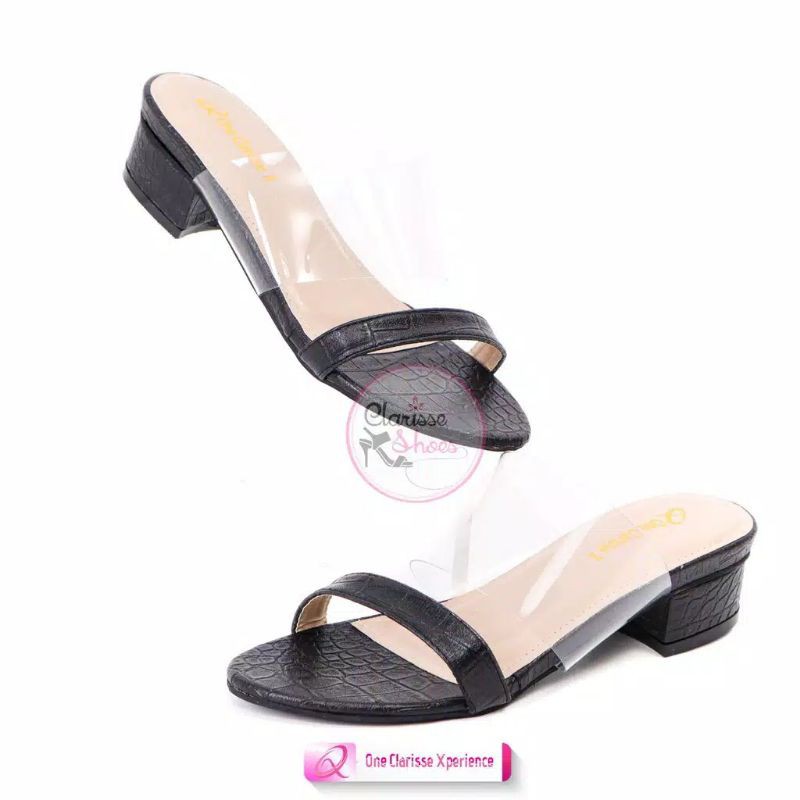 Clarisse  MELANI Big heels NEW ARRIVAL Women Shoes Sintetis Mika Elegant (sold)