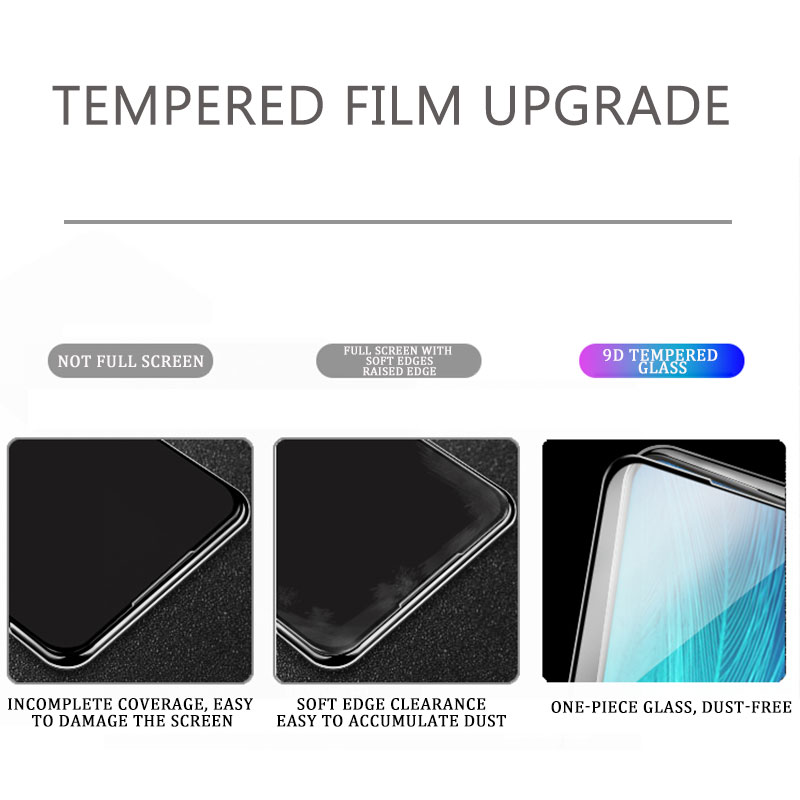 Pelindung Layar Tempered Glass 9d Untuk Oppo A1 A5 A7 A77 A83 A3S A5S A12E A12 A1K F3 F5 F7 F9 Pro A15 A15S