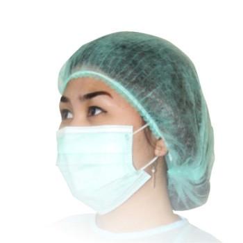 NURSE CAP / HAIR CAP / MOBCAP / PENUTUP KEPALA MEDIS / TOPI PERAWAT isi 20 pcs - PROTECTION PLUS