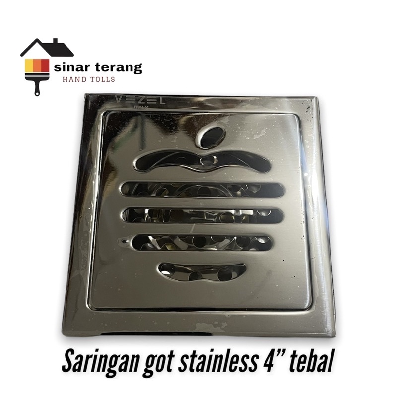 Floor drain saringan got anti kecoa tikus serangga 4” Vezel