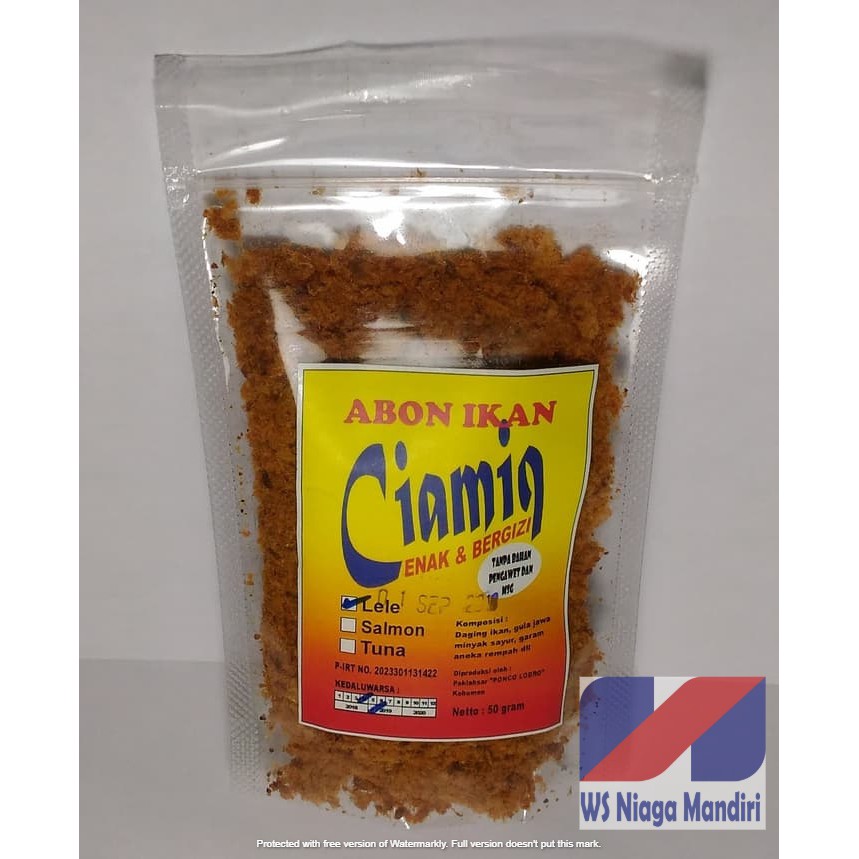 

ABON IKAN-CIAMIQ -ASLI KEBUMEN