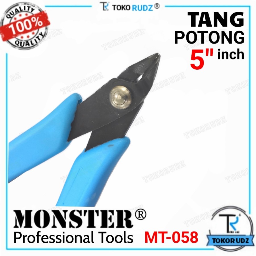 Tang Potong 5 inch Pemotong Kawat Kabel MONSTER MT058