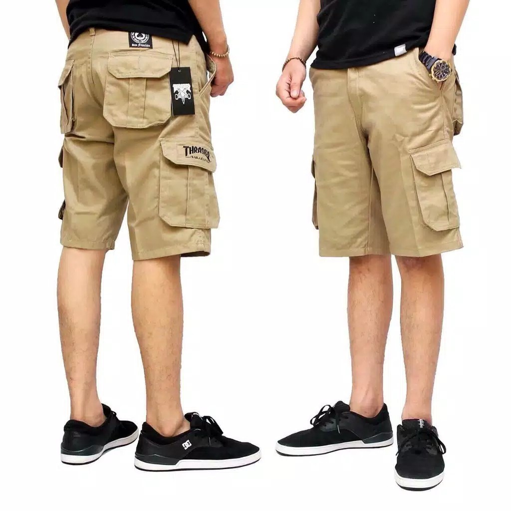 Celana Cargo Pendek Distro "THRASER" Original