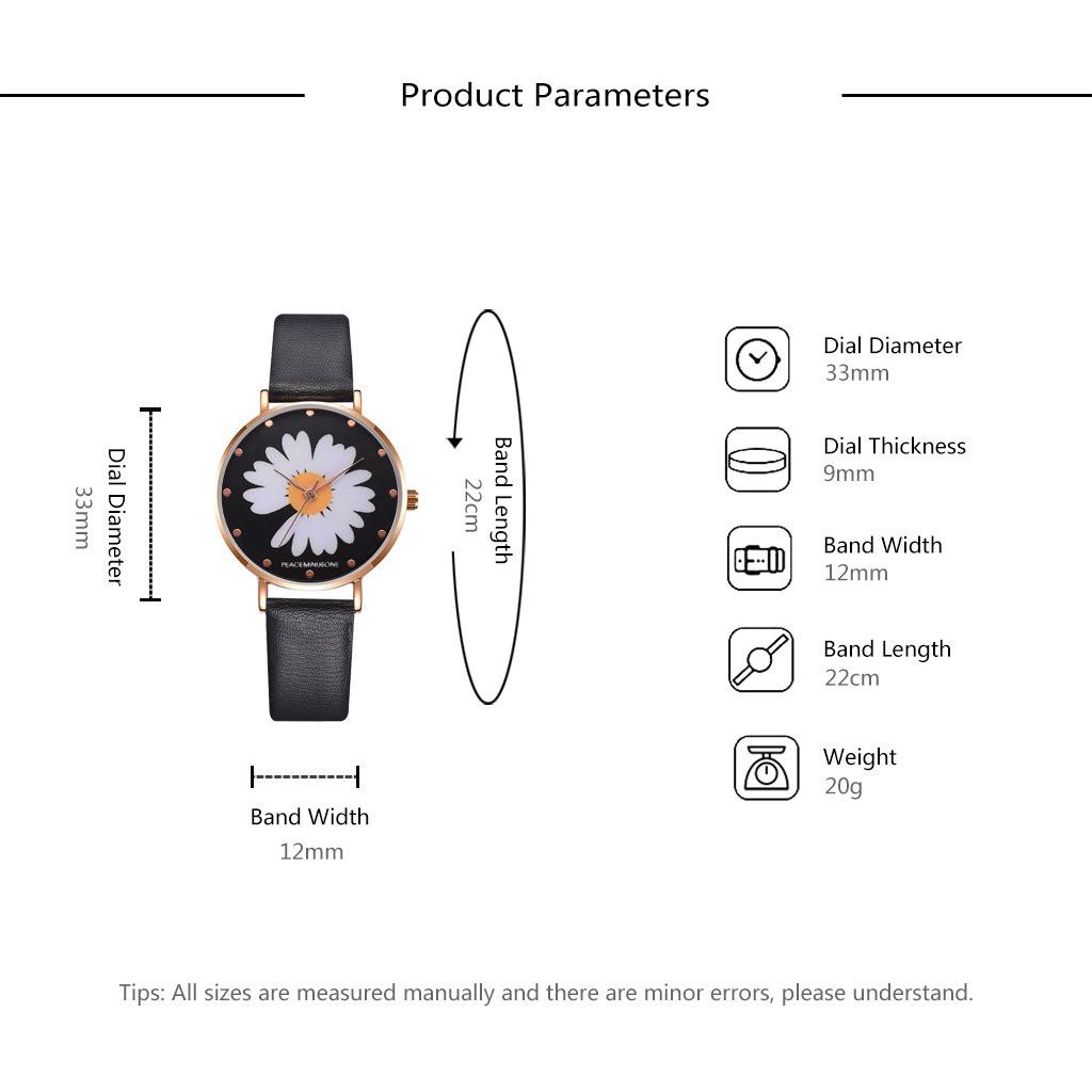 ✅COD Jam Tangan Wanita Modis Daisy Kulit