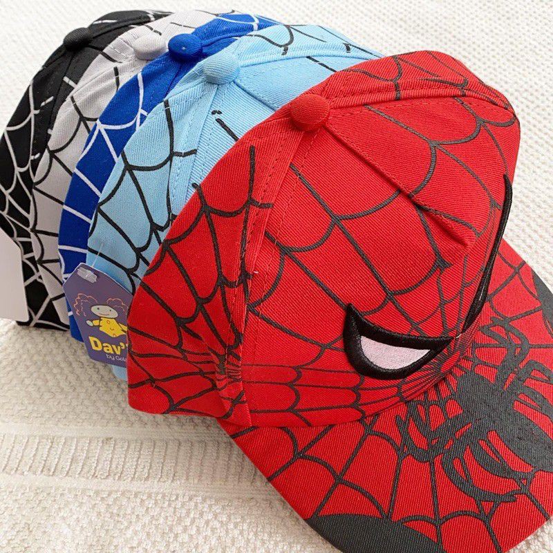 Topi Baseball Anak Laki-Laki Cowok Model Terbaru Kartun Karakter Spiderman Super Hero model terbaru topi anak-anak masakini