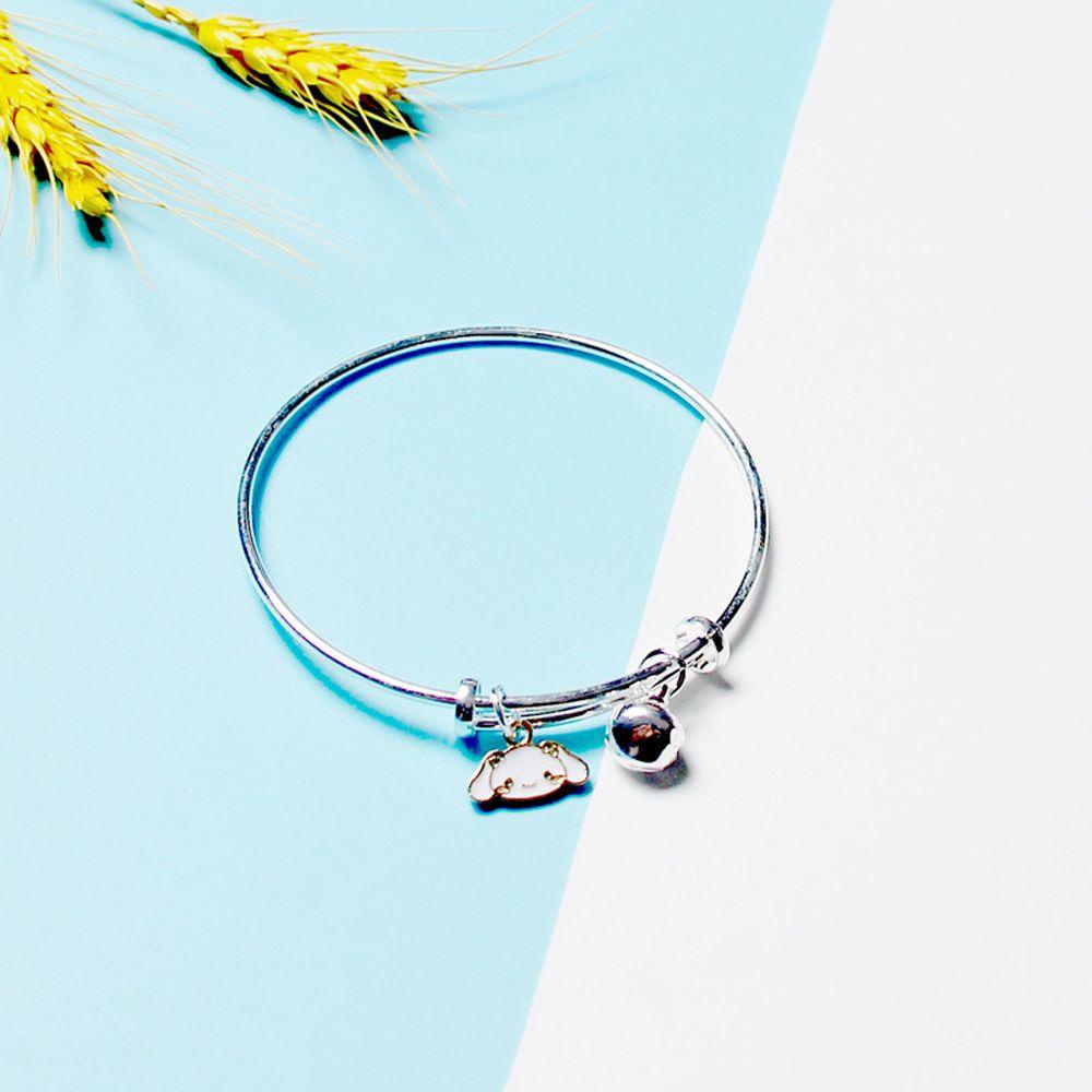 Needway   Bell Liontin Gelang Kawaii Perempuan Hadiah Ulang Tahun Pasangan Perhiasan Melodyku Kuromi Cinnamoroll Women Bracelet