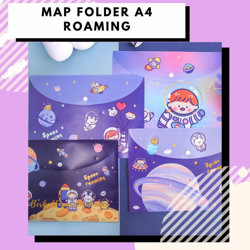 

Map File Folder A4 Space Roaming