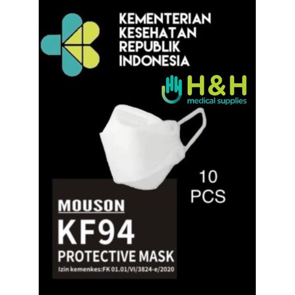 Masker KF 94 Mouson / Masker KF94 / Masker Mouson