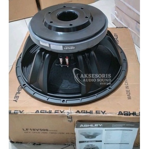 Speaker ASHLEY LF 18V500 18inch Power 1300 Watt 2600 Watt Coil 5inch