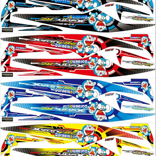 Xeon stiker sticker striping thailand thailook termurah