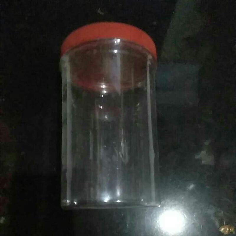 Toples bening plastik bekas sosis Toples ikan cupang