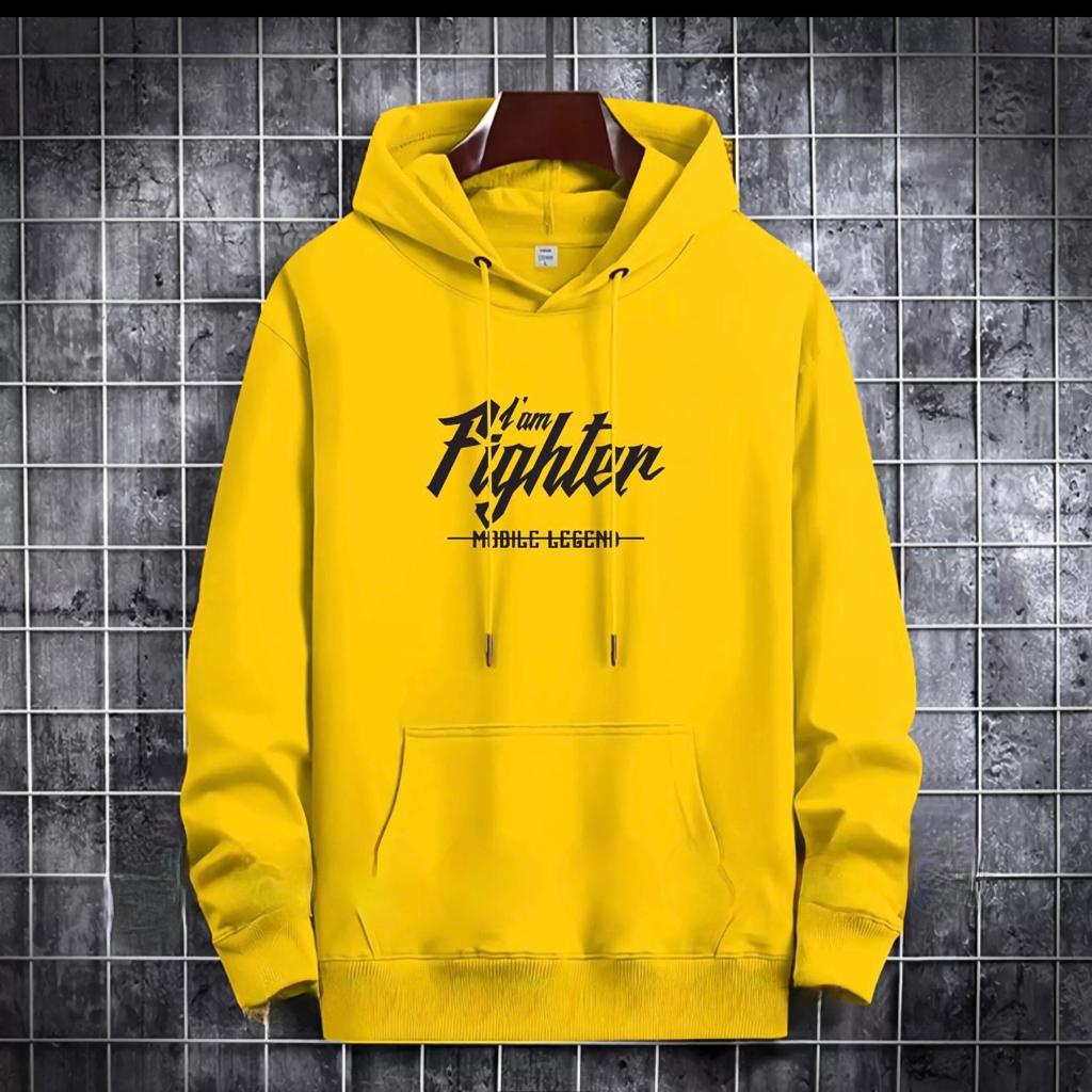 PAKAIAN PRIA / SWEATER HOODIE TULISAN IM FIGHTER / HOODIE MURAH TERLARIS / HOODIE PRIA DAN WANITA / UNISEX