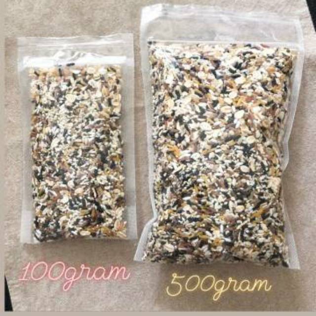 

Multi grain , himalayan pink salt, Mix Bean 500gr