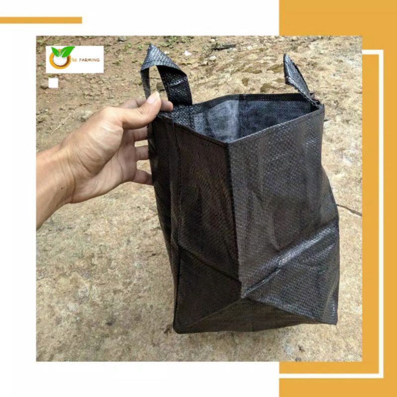 PLANTERBAG PLANTERBEG HITAM UKURAN 35 LITER