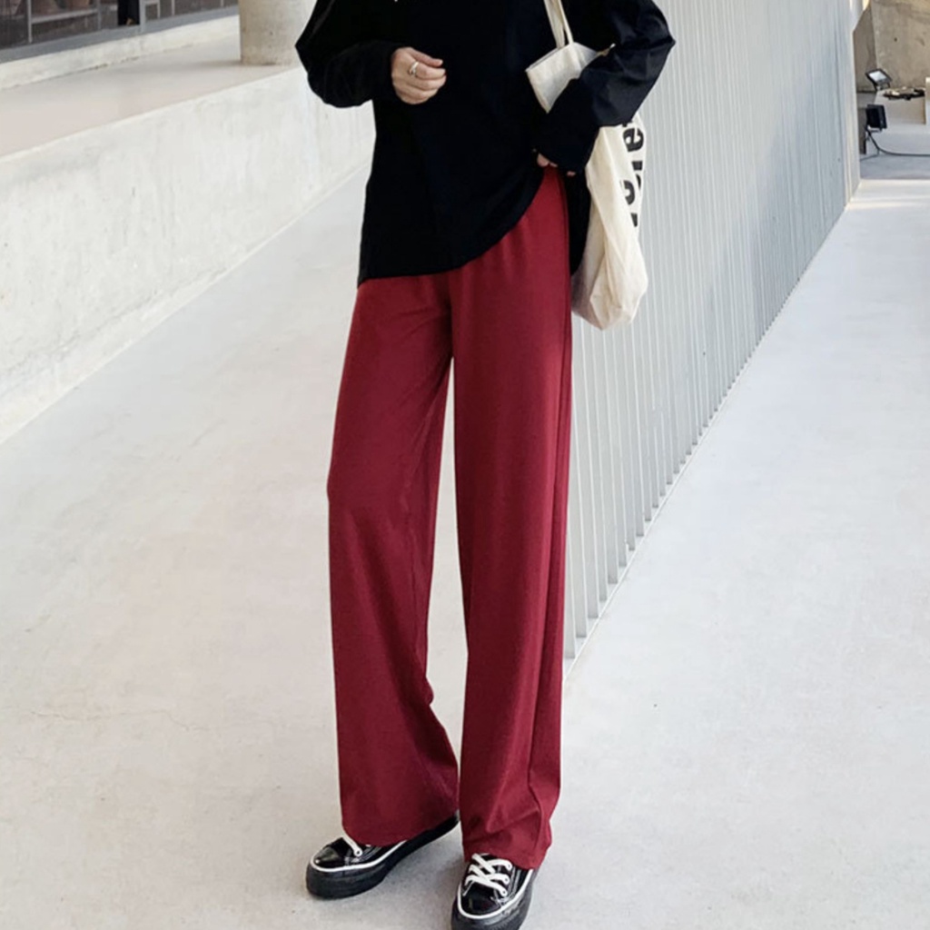 KULOT BEST SELLER / KULOT HIGHWAIST WIDE LEG PANTS / CELANA KULOT WANITA / CELANA KULOT IMPOR / CELANA PANJANG LEBAR-1