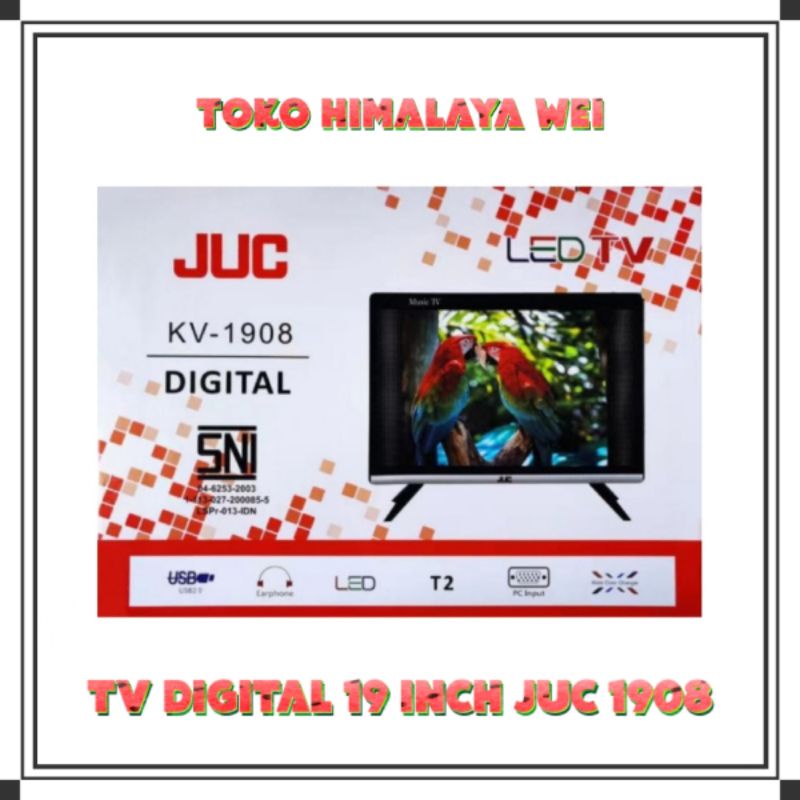 LED TV Digital 19 Inch JUC KV - 1908 TV LED 19 ”