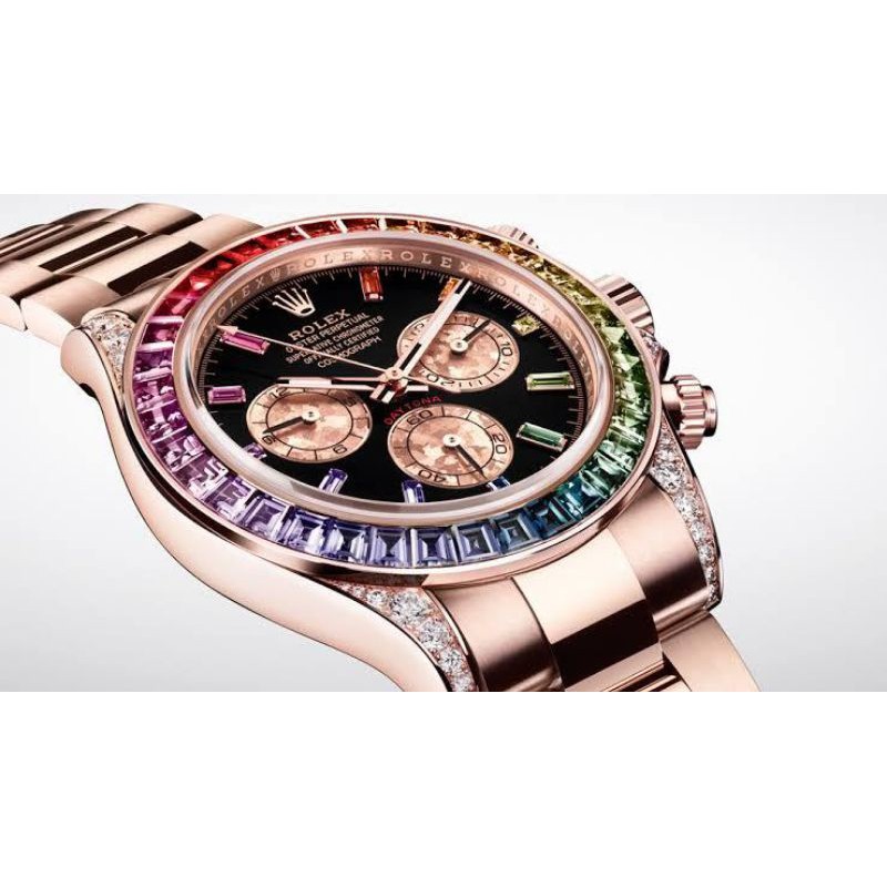 Jam Tangan Pria Rolex Daytona Diamond Automatic Swiss