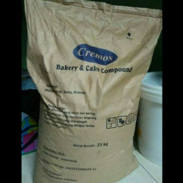 

Susu Bubuk Cremos Kremos Bakery & Cake Compound repck 500 gr / gram