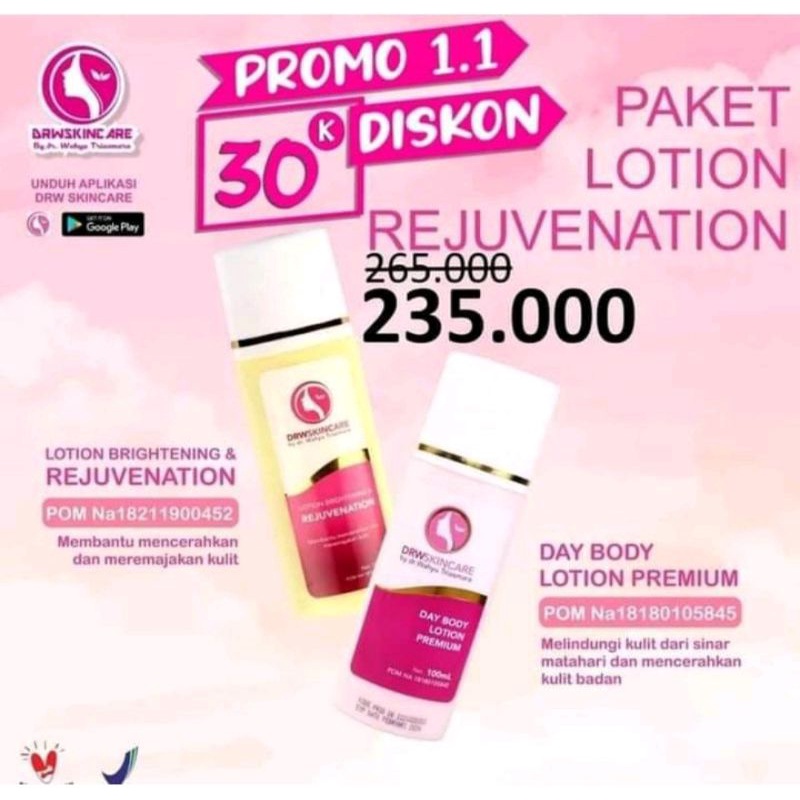 LOTION REJUVENATION / BODY LOTION DRW SKINCARE