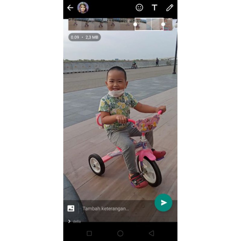 ( SECOND )Sepeda roda tiga ALFREX