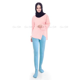  LEGGING  WUDHU JUMBO Celana Leging Wanita Dewasa  Ukuran 