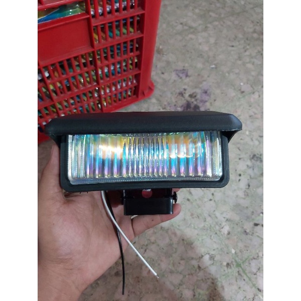 Lampu Tembak Halogen Topi Plus Tutup