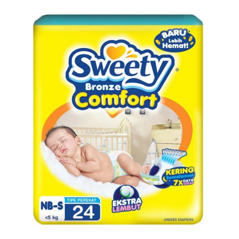 Sweety Bronze Newborn Tipe Perekat