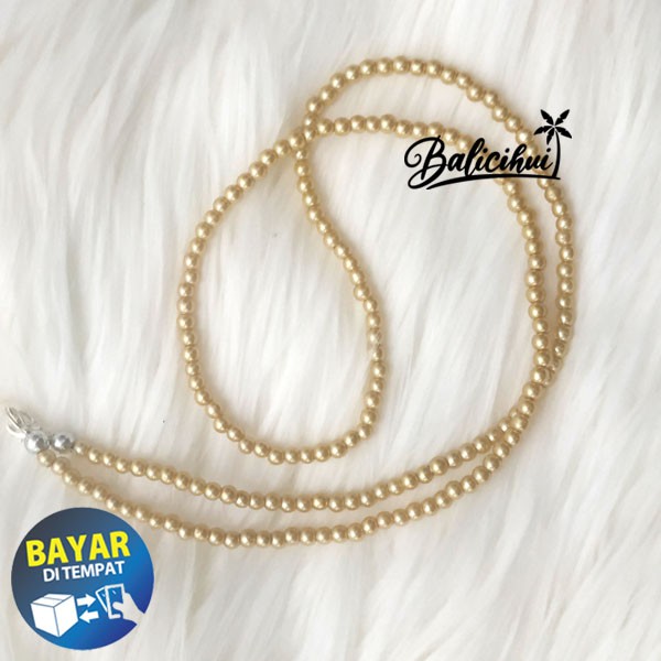 Balicihui Strap Masker Kalung Strap Masker Tali Masker Gantungan Masker Mutiara Kristal