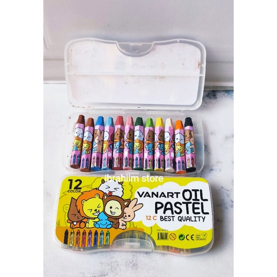 TERMURAH CRAYON ANAK VAN ART 12 WARNA CRAYON ANAK MURAH KRAYON ANAK MURAH