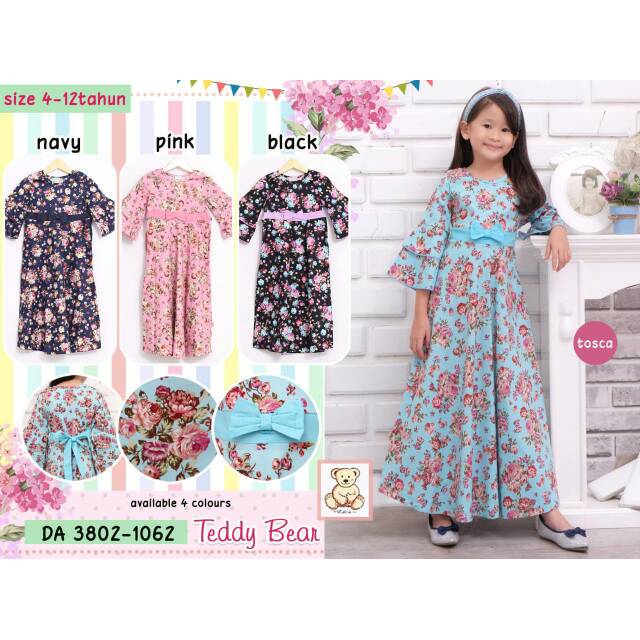 Gamis Anak Teddy Bear