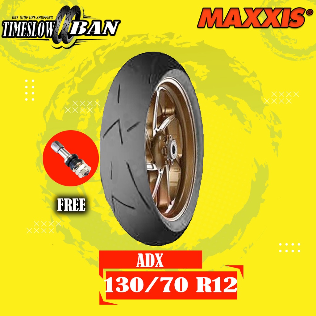 Ban Motor SOFT COMPOUND - VESPA MATIC // ADX MILLEPRIMO 130/70 Ring 12 Tubeless