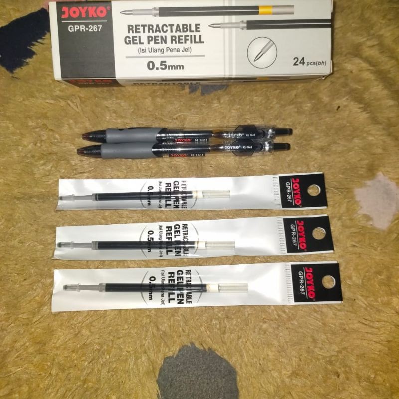 

Refill Isi Pulpen Gel Joyko GPR-267 (SATUAN)