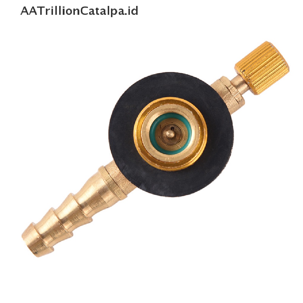 Aa Katup Adapter Kompor Gas Bentuk Segitiga Bahan Stainless Steel Untuk Camping