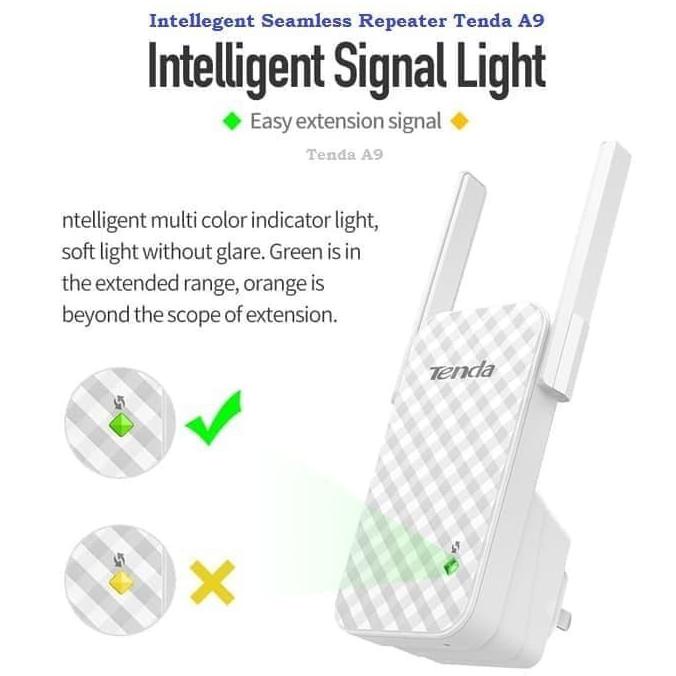 Tenda A9 Wireless N300 Universal Wifi Range Extender/ wifi reapeter