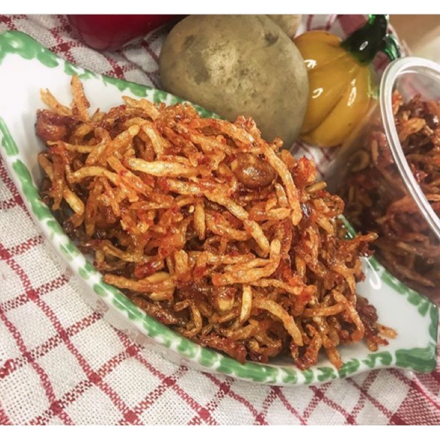 

Kentang Kriuk Pedas Manis