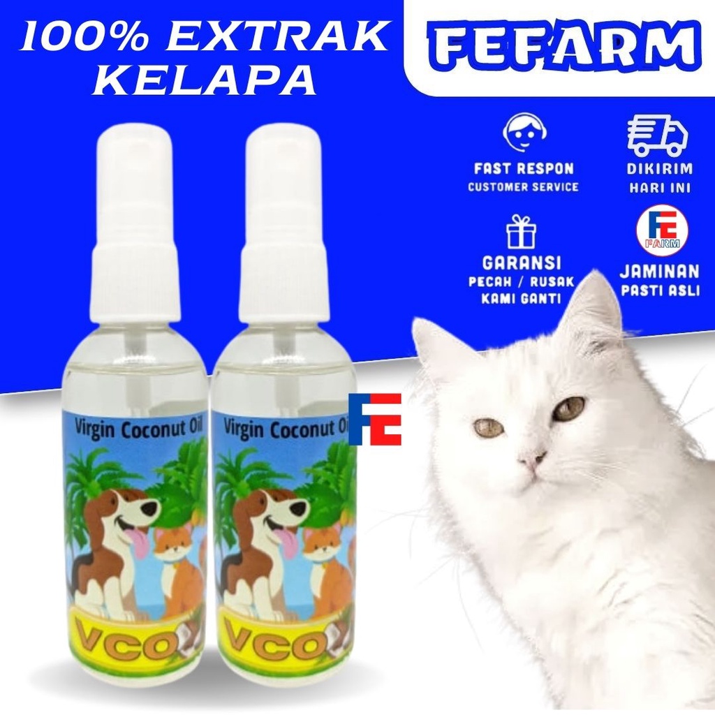 OBAT JAMUR SCABIES SPRAY KUCING VCO 60 ml