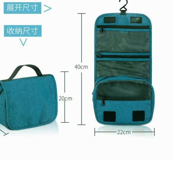 TAS / ALAT / MANDI / TRAVELING / BAG / TOILET ORGANIZER / TEMPAT SABUN / PERALATAN MANDI