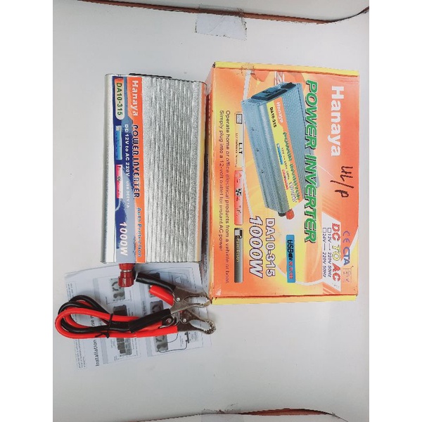 Power Inverter/power supply 12V 1000Watt HANAYA 100%Original