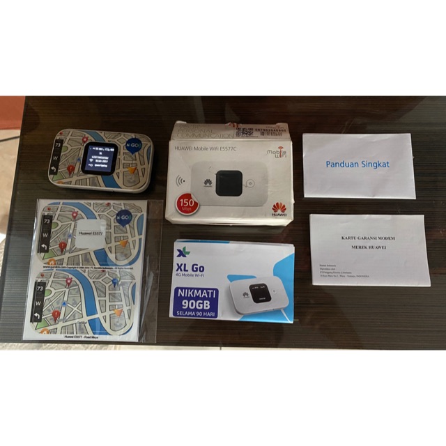 Huawei E5577 XL GO Mifi Bekas Fullset Box Banyak Bonus